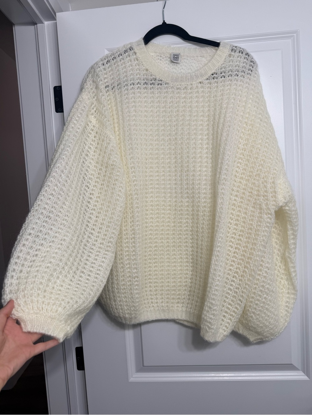 Toteme puff sleeve sweater